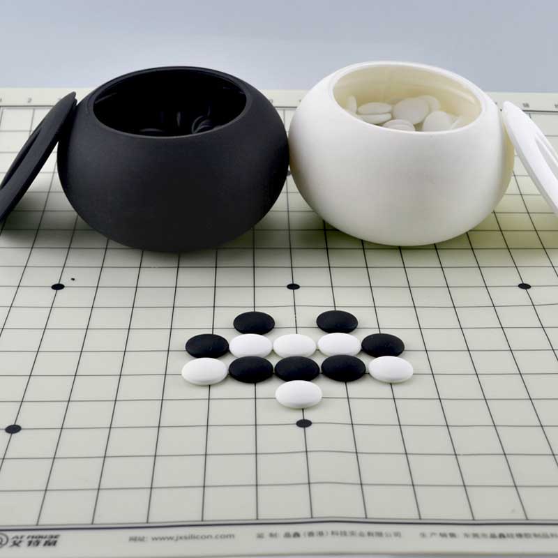 Silicone Weiqi Board Weiqi Παιχνίδια Πέτρων Παιχνίδια Εκπαιδευτικό Παιχνίδι